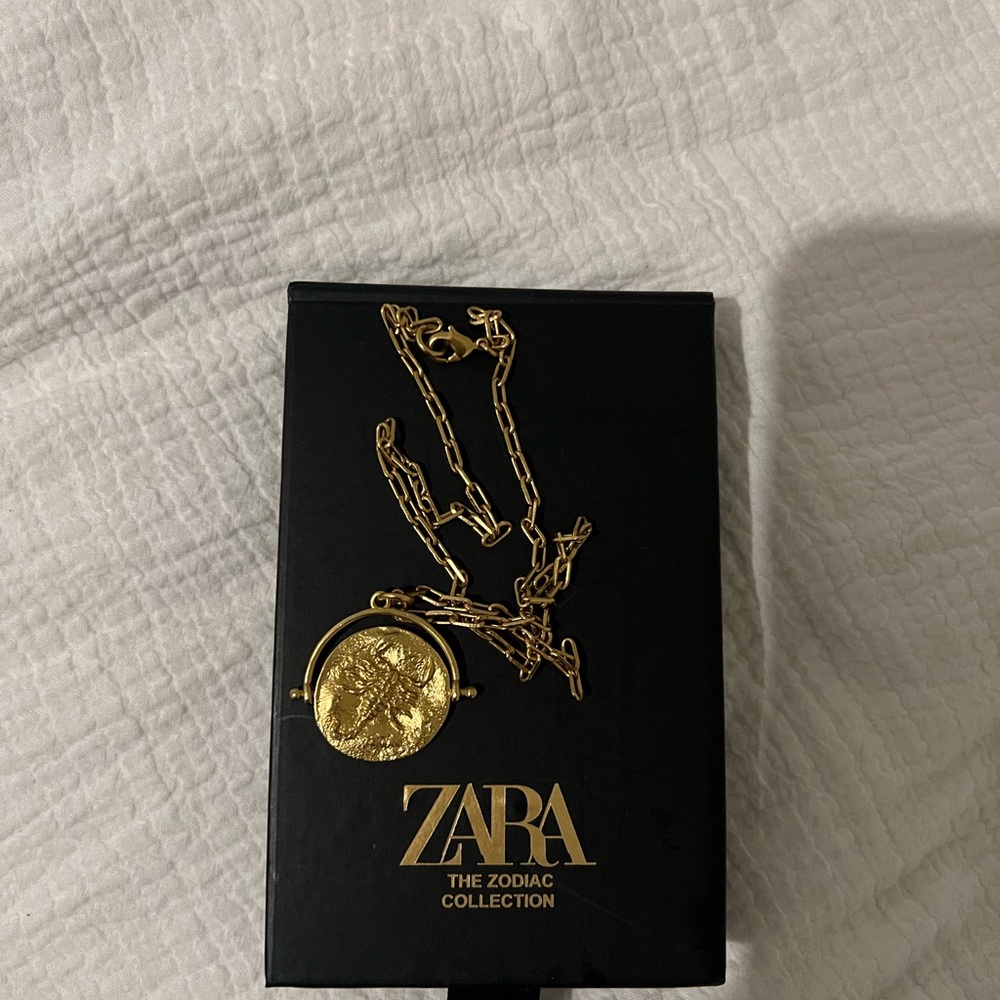 Zara 18K Gold Plated Zodiac Necklace